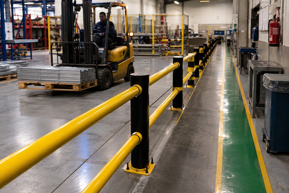 Forklift Ayırıcı Bariyerler 2