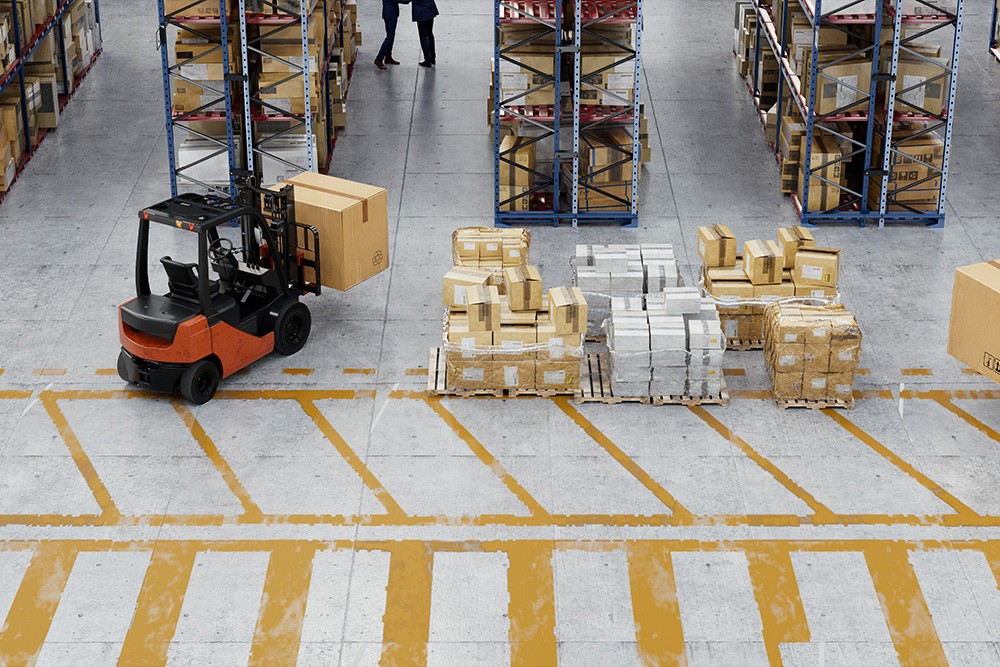 Forklift Yolları Düzenleme 1