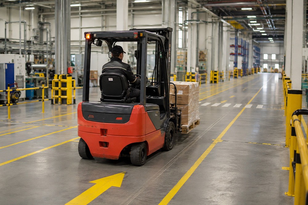 Forklift Yolları Düzenleme 2